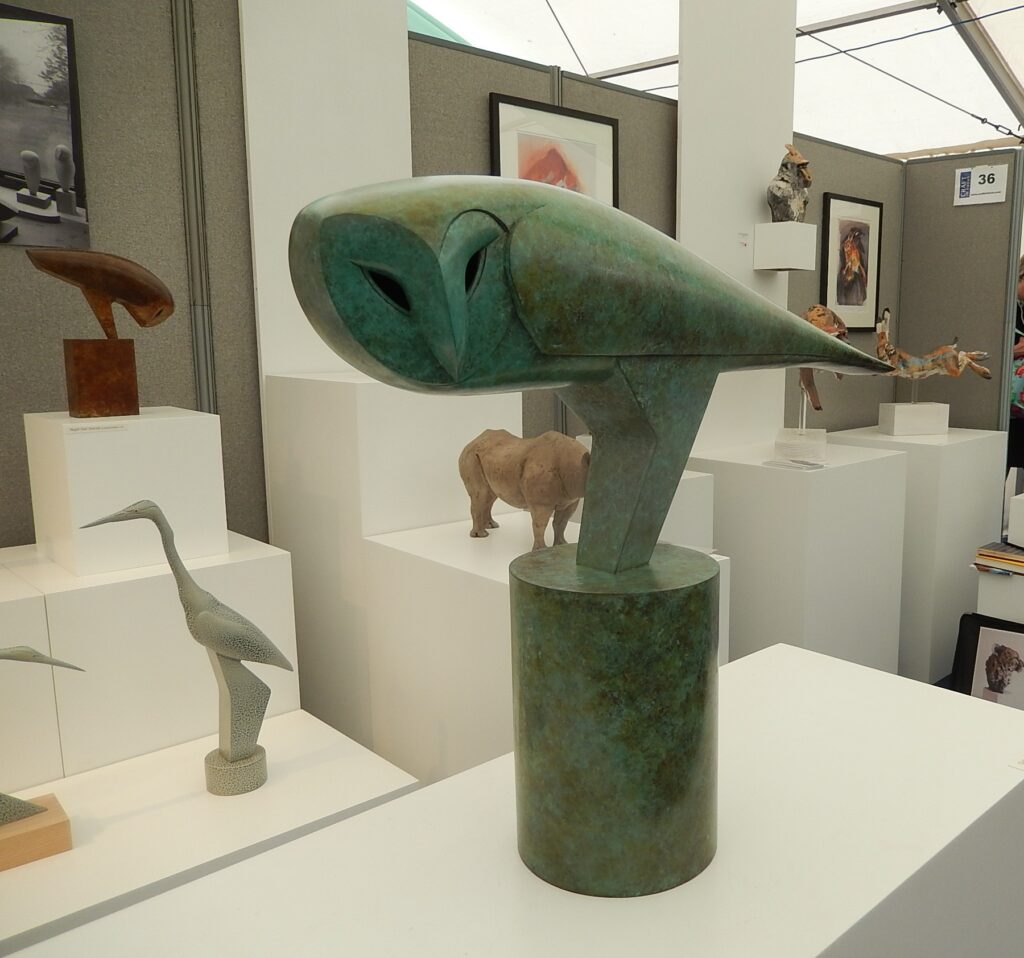 Anthony Theakston Stone Sculptures at Craft in Focus 