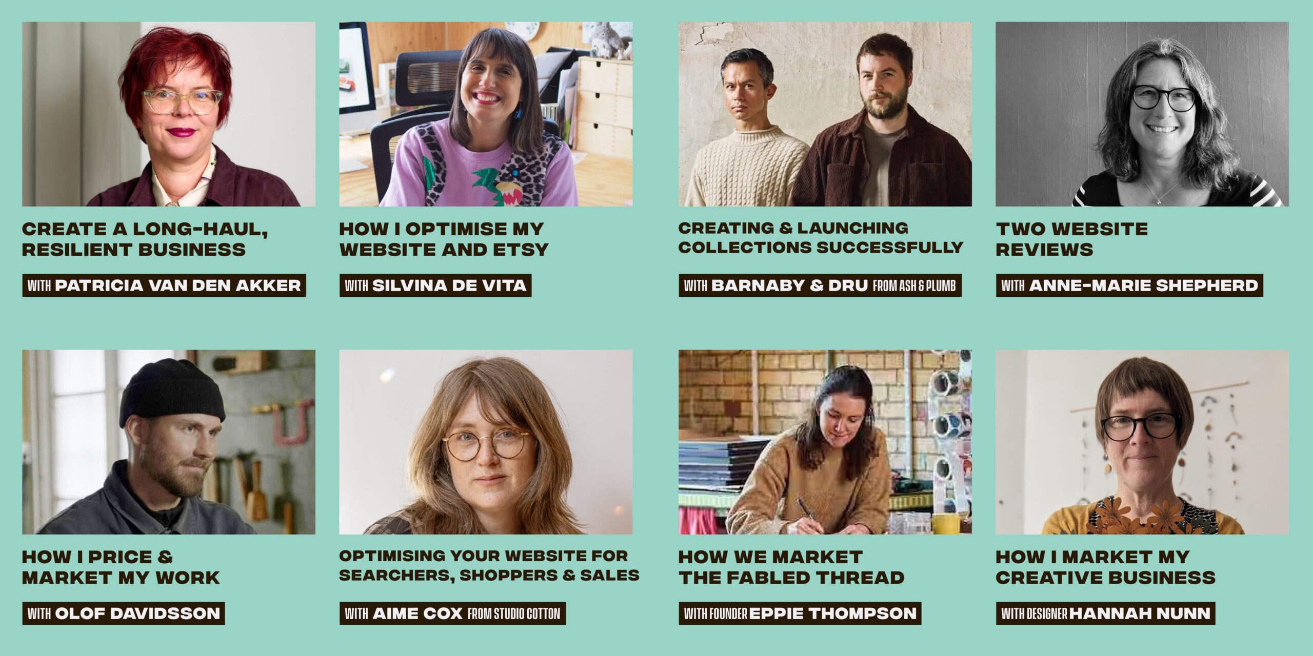 Bus club 8 workshops