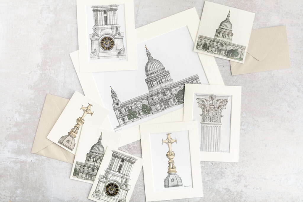 Katherine Jones St Pauls Cathedral Print Collection