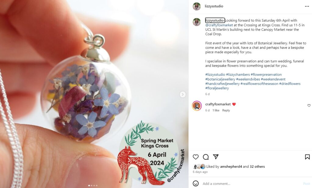 Lizzy Chambers Crafty Fox