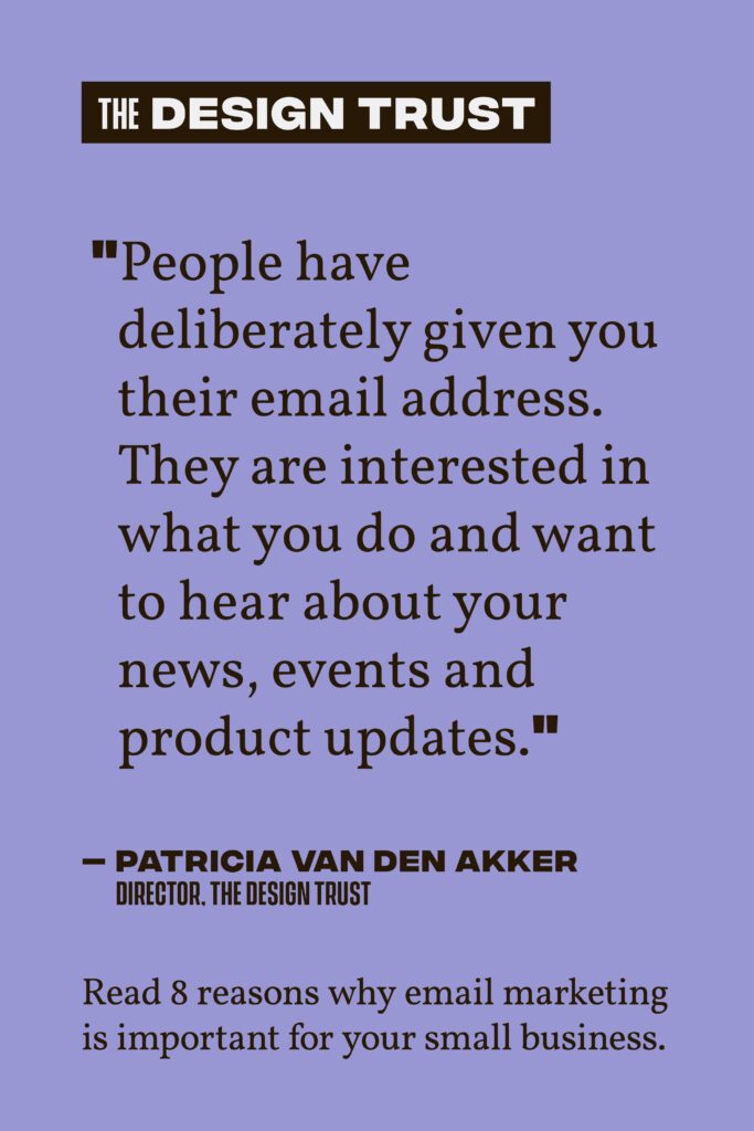 May Pinterest Quote Email Marketing Quote Patricia van den Akker