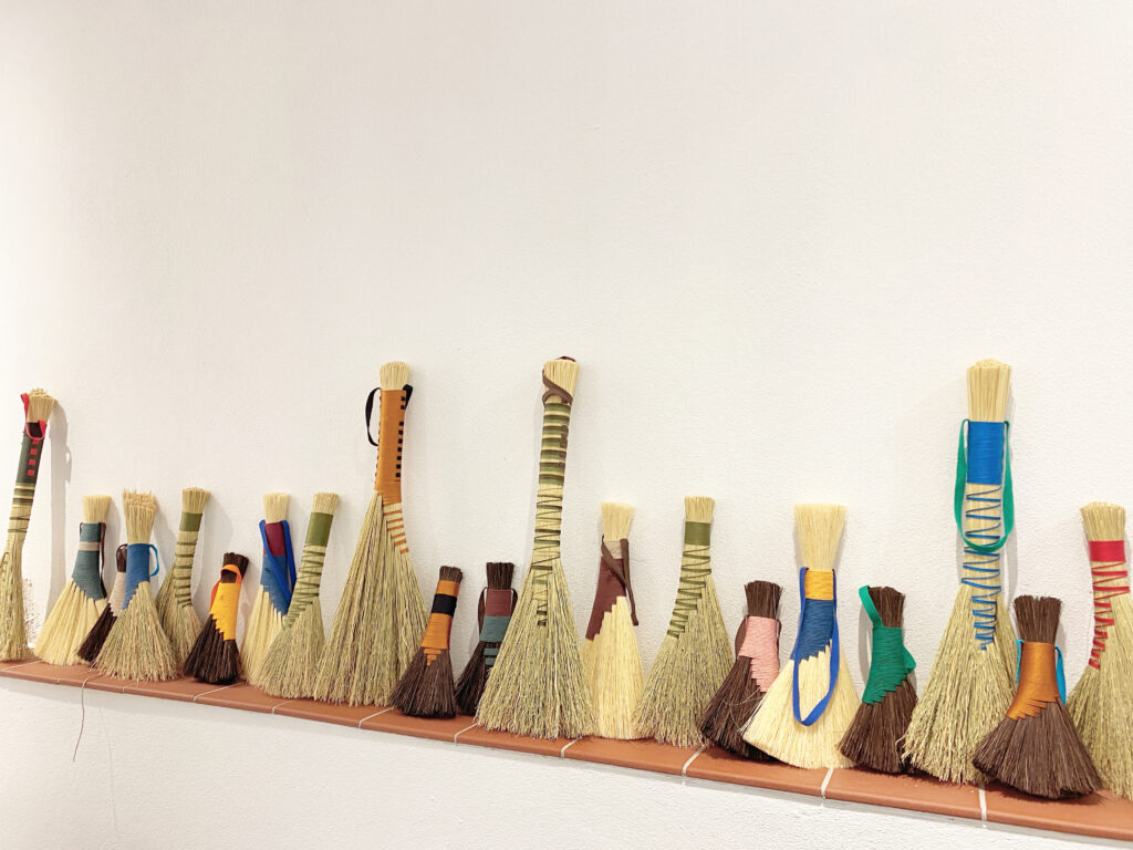 Rosa Workshop participants' brushes