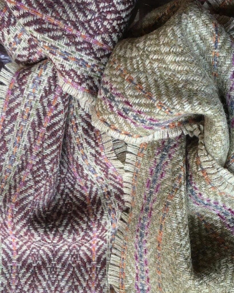 Sarah Tyssen Handwoven Wool Scarves 