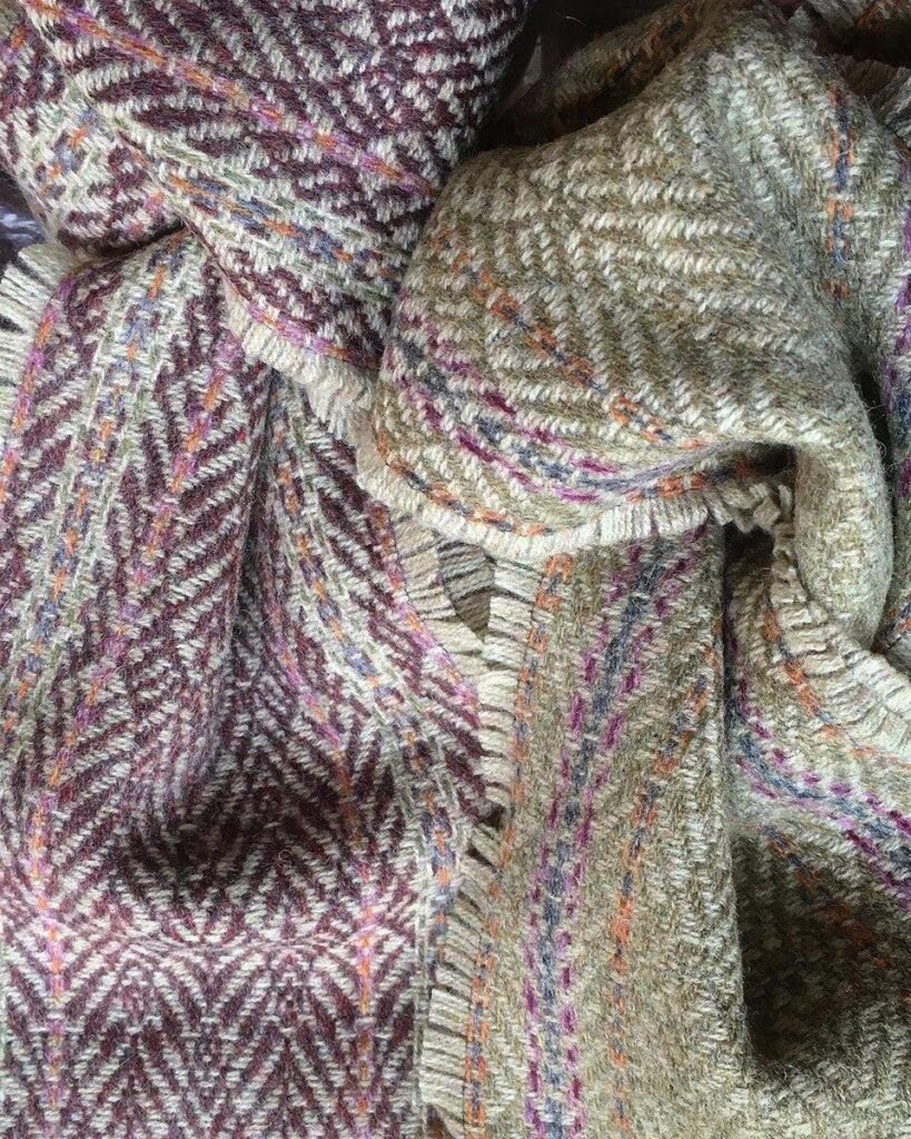Sarah Tyssen Handwoven Wool Scarves