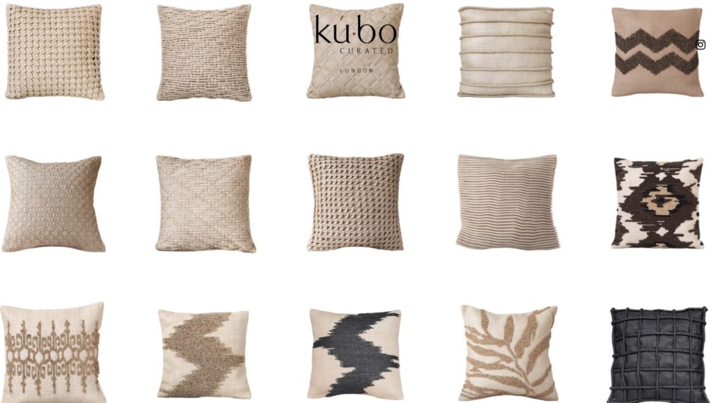 TDT Kobu Created Cushions