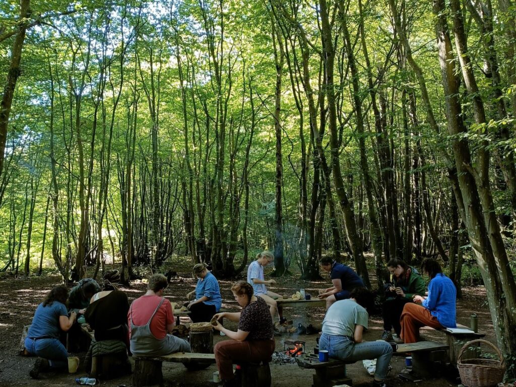 ruby taylor native hands woodland teaching space landscape